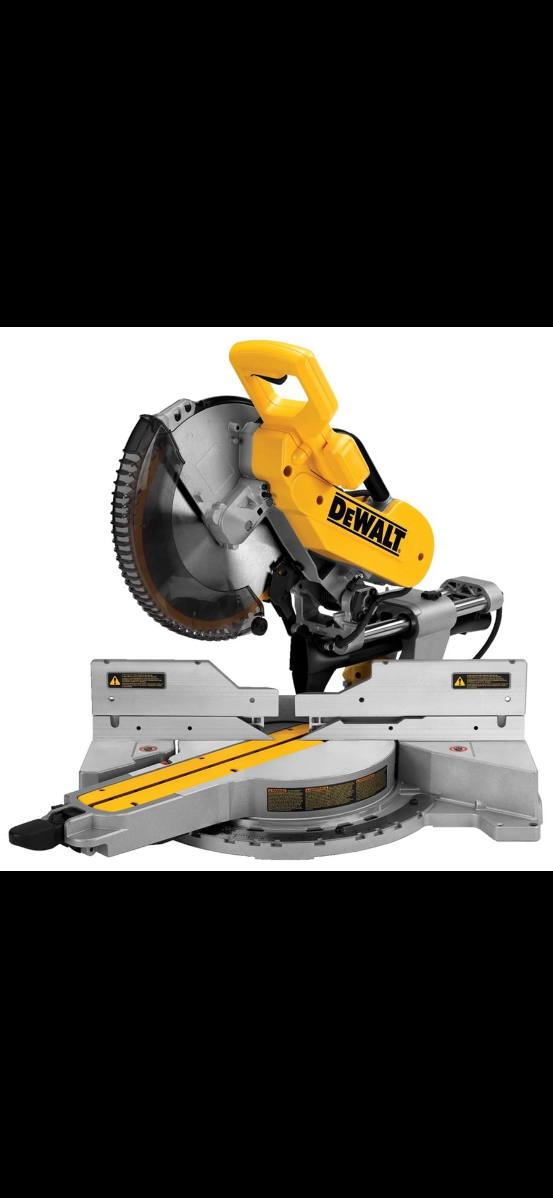 Dewalt kapp og gjærsag / kombisag med stativ