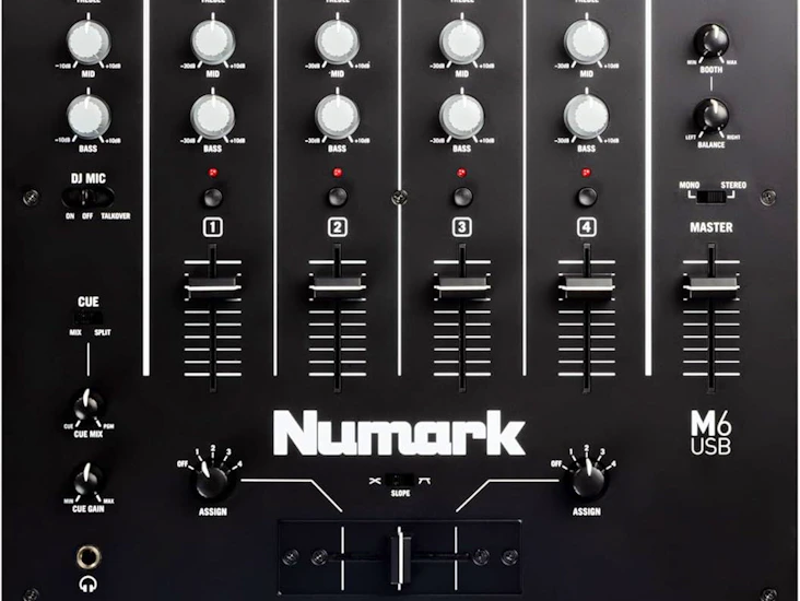 Numark m6 4-channel usb dj mixer