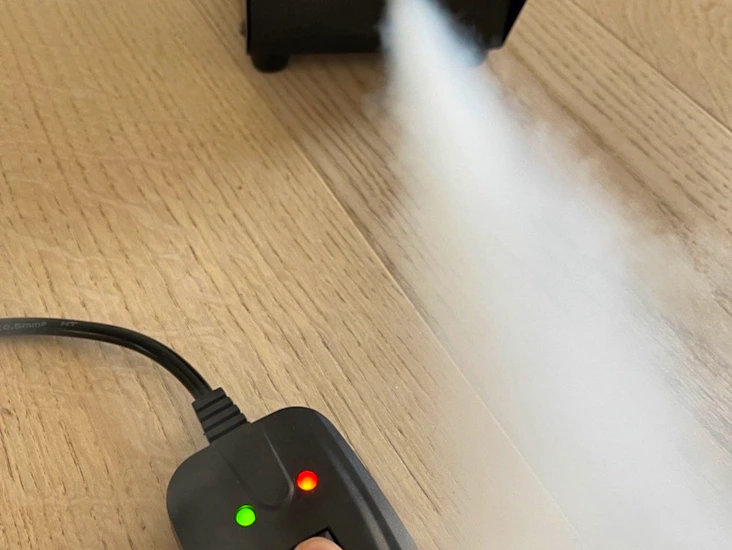 Liten men effektiv rökmaskin