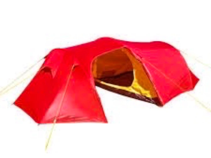 Rymligt och lätt fjällmark tält