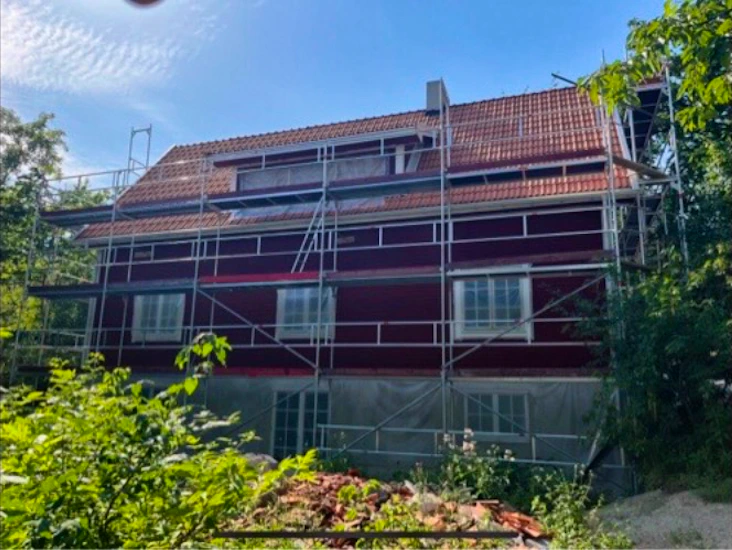 Uthyrning av byggnadsställning