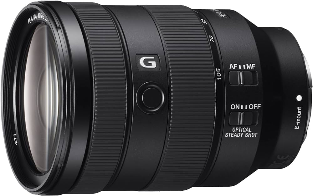 Sony fe 24-105mm f/4 g oss lens