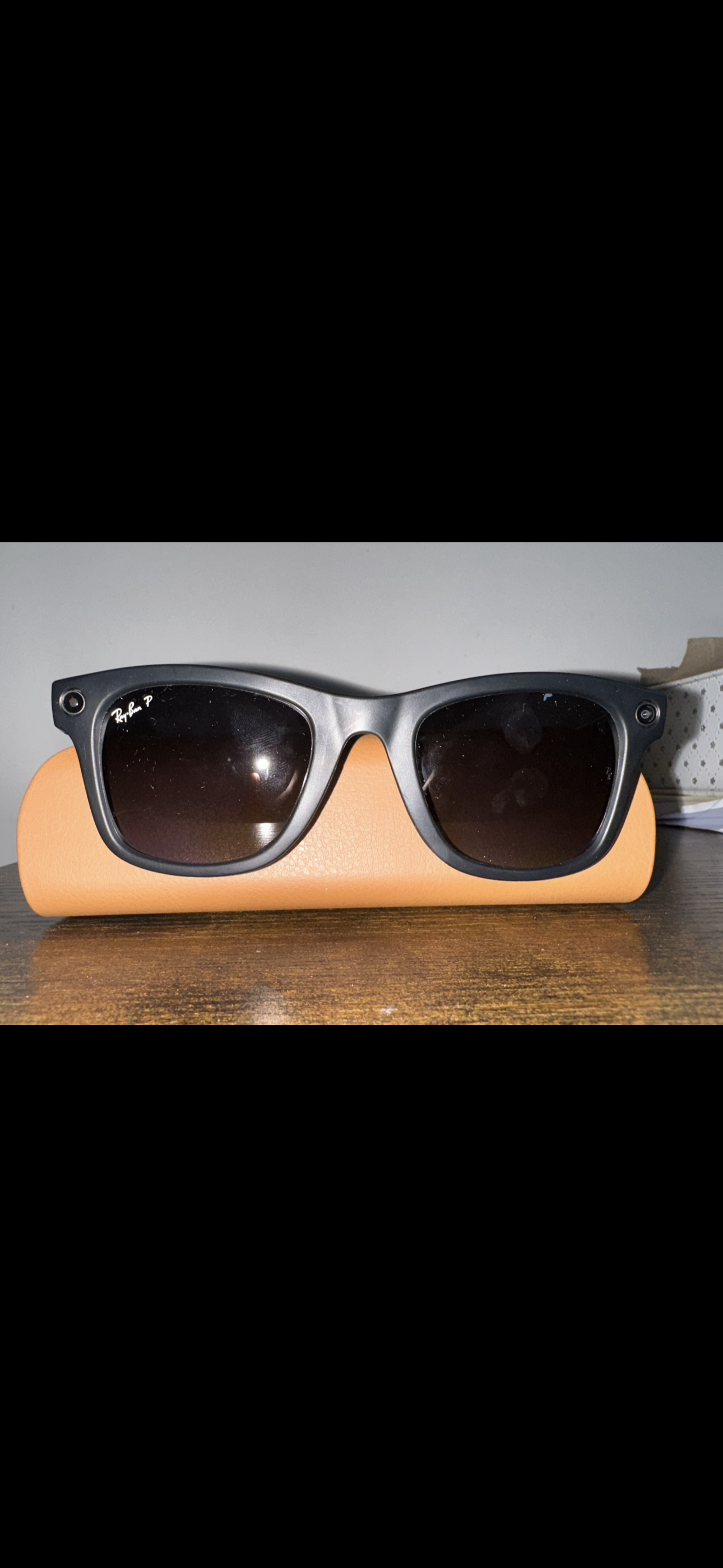 Ray-ban | meta wayfarer smart glasses (polarized) – capture & stream