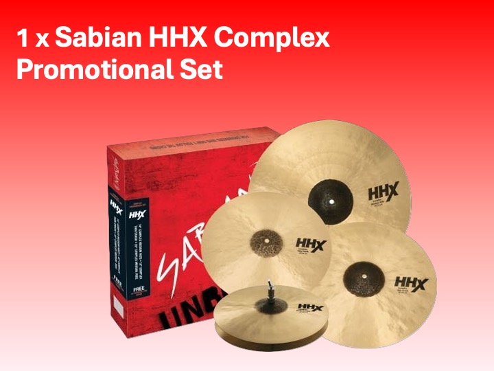Sabian hhx complex performance cymbal set