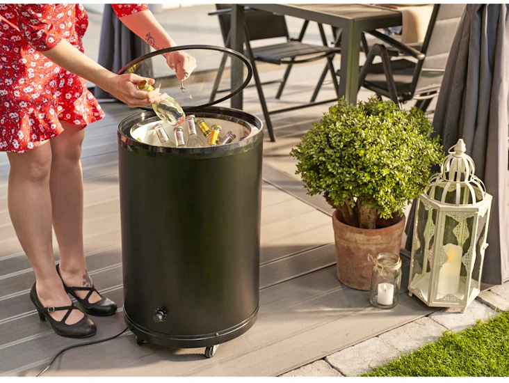 Elektrisk partycooler - 30 liter (67xø41 cm)