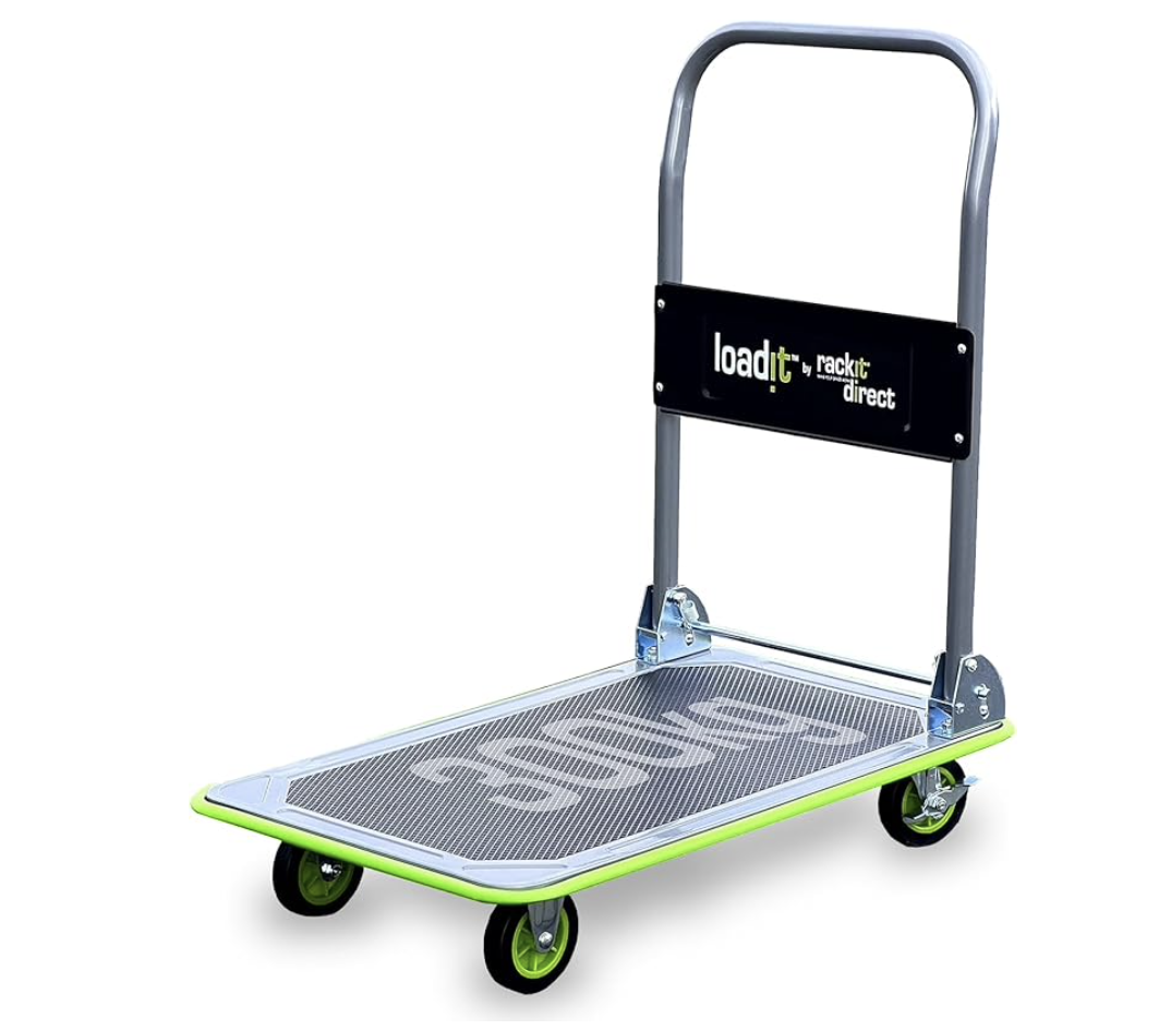 Loadit 300kg foldable trolley | iso & tuv gs certified | 5 year warranty |