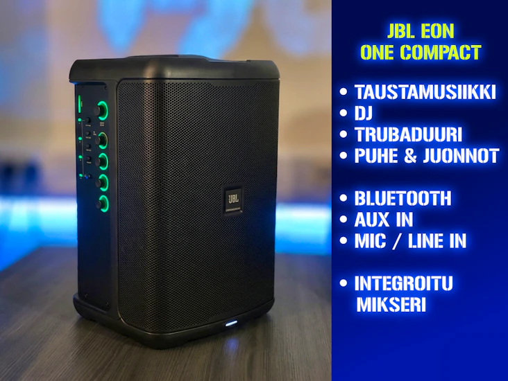Akkukäyttöinen bluetooth-kaiutin jbl eon one compact