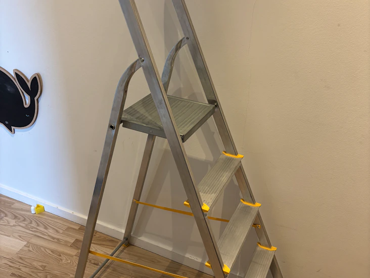 Trappestige med 5 trin