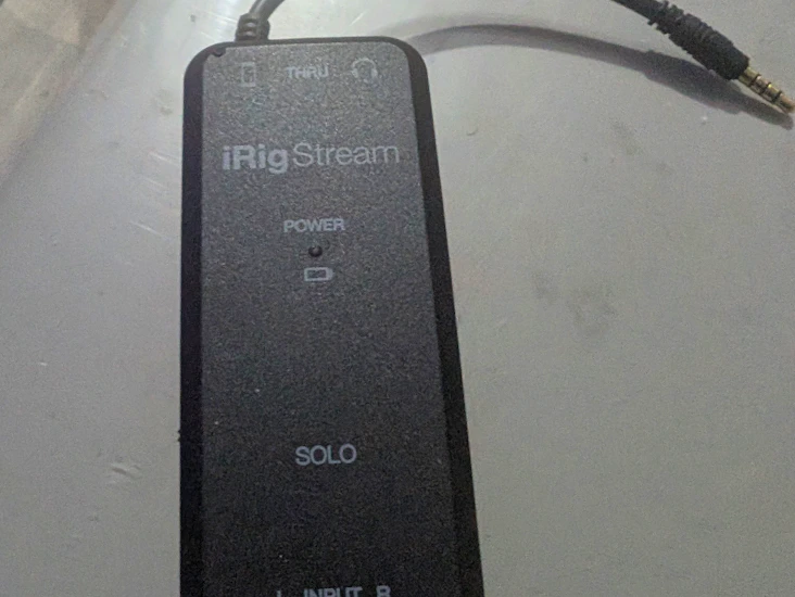 Irig stream solo audio interface – dj / live streaming / recording