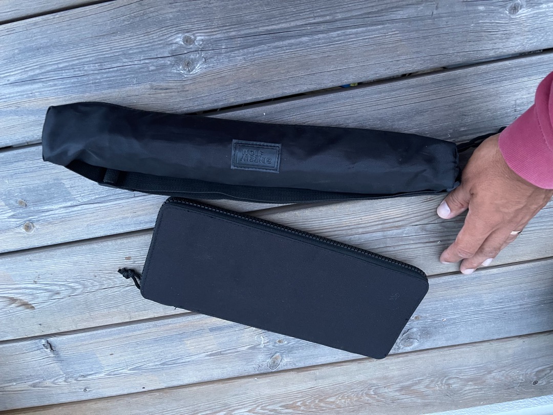 Portabel grill - wolf and grizzly