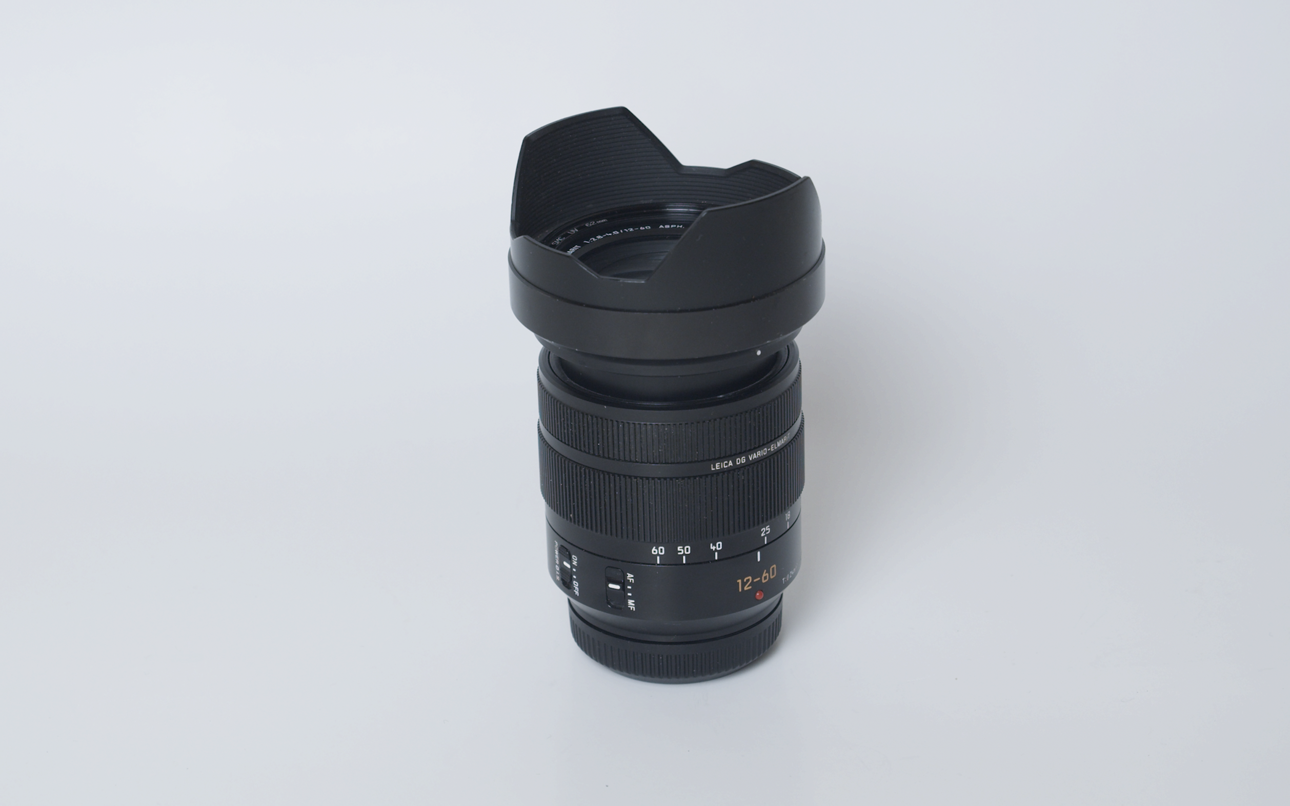 Lumix leica f2.8-4 12-60mm med power ois