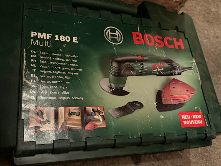 Bosch pmf 180 e multikutter / multiverktøy
