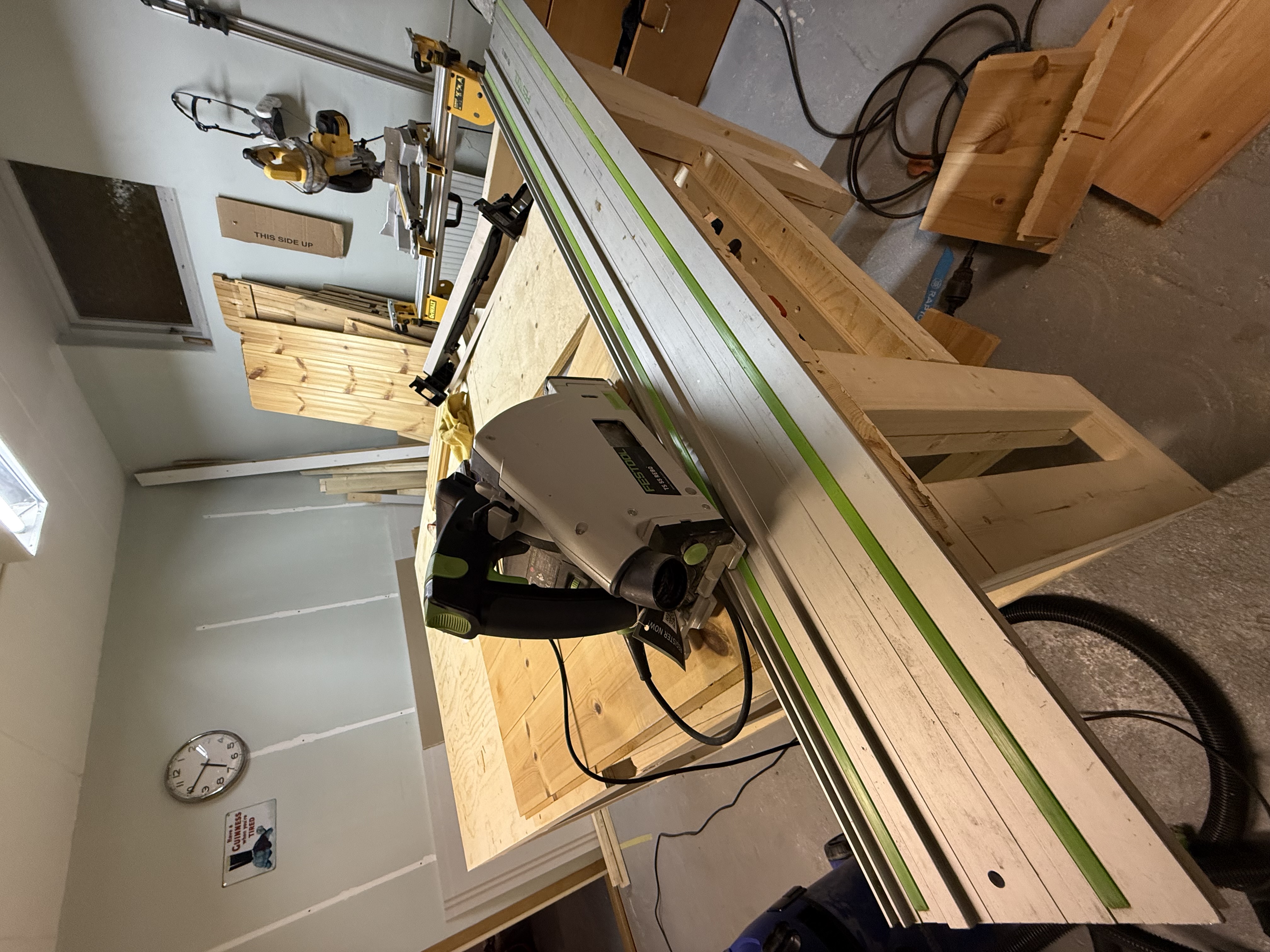 Festool fs-55 med skena 1400mm