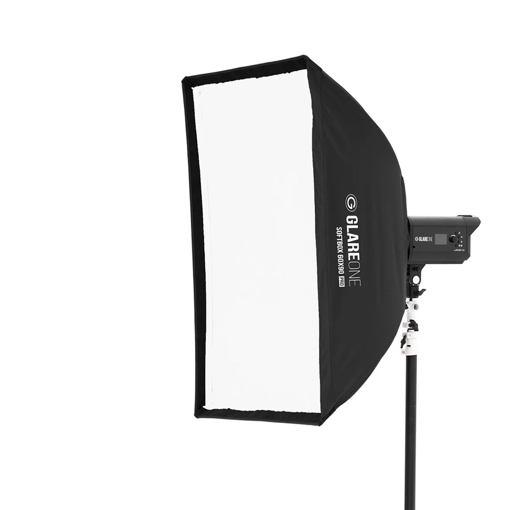 Glareone stripbox with grid 60x90