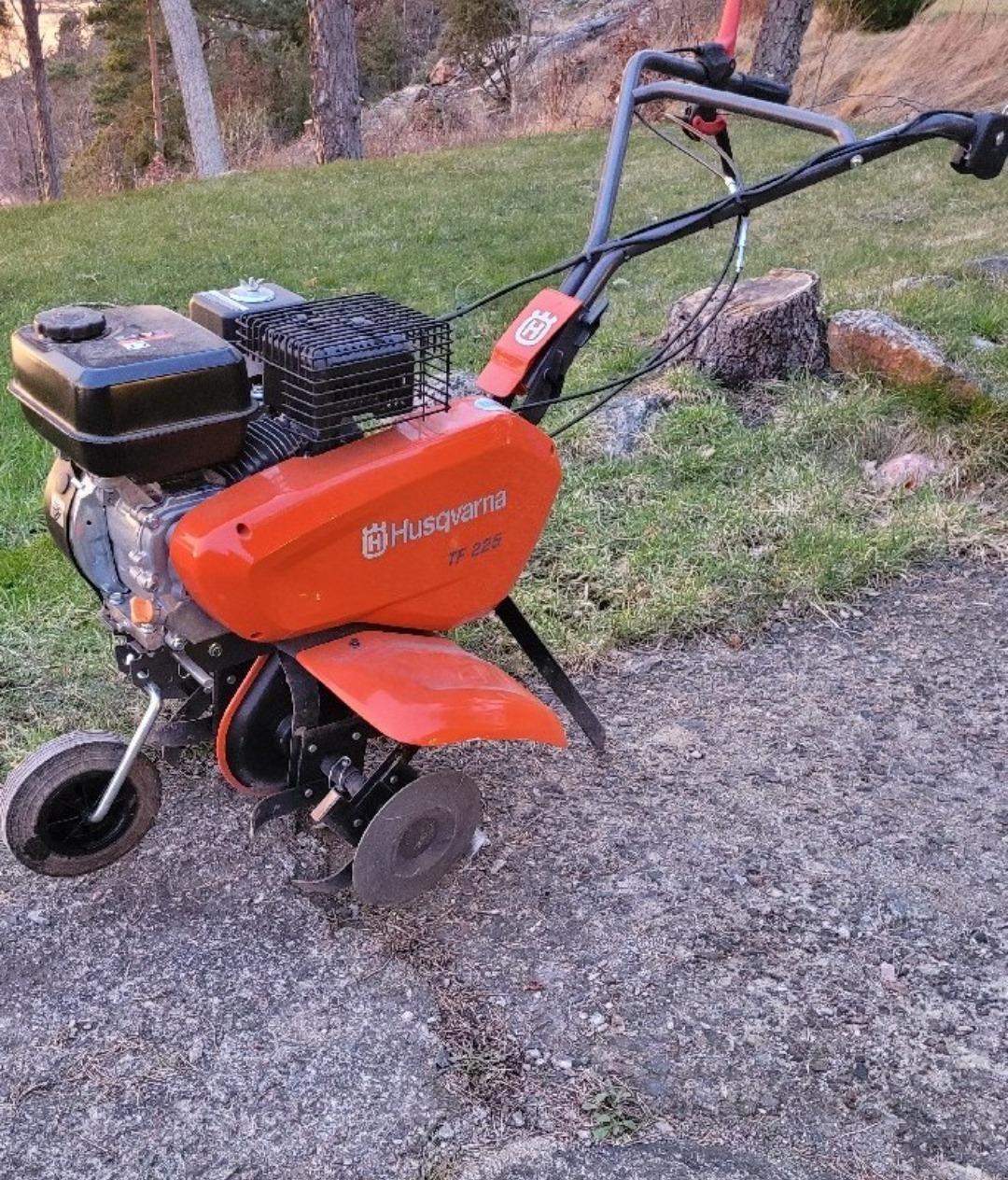 Jordfräs huskvarna tf 225