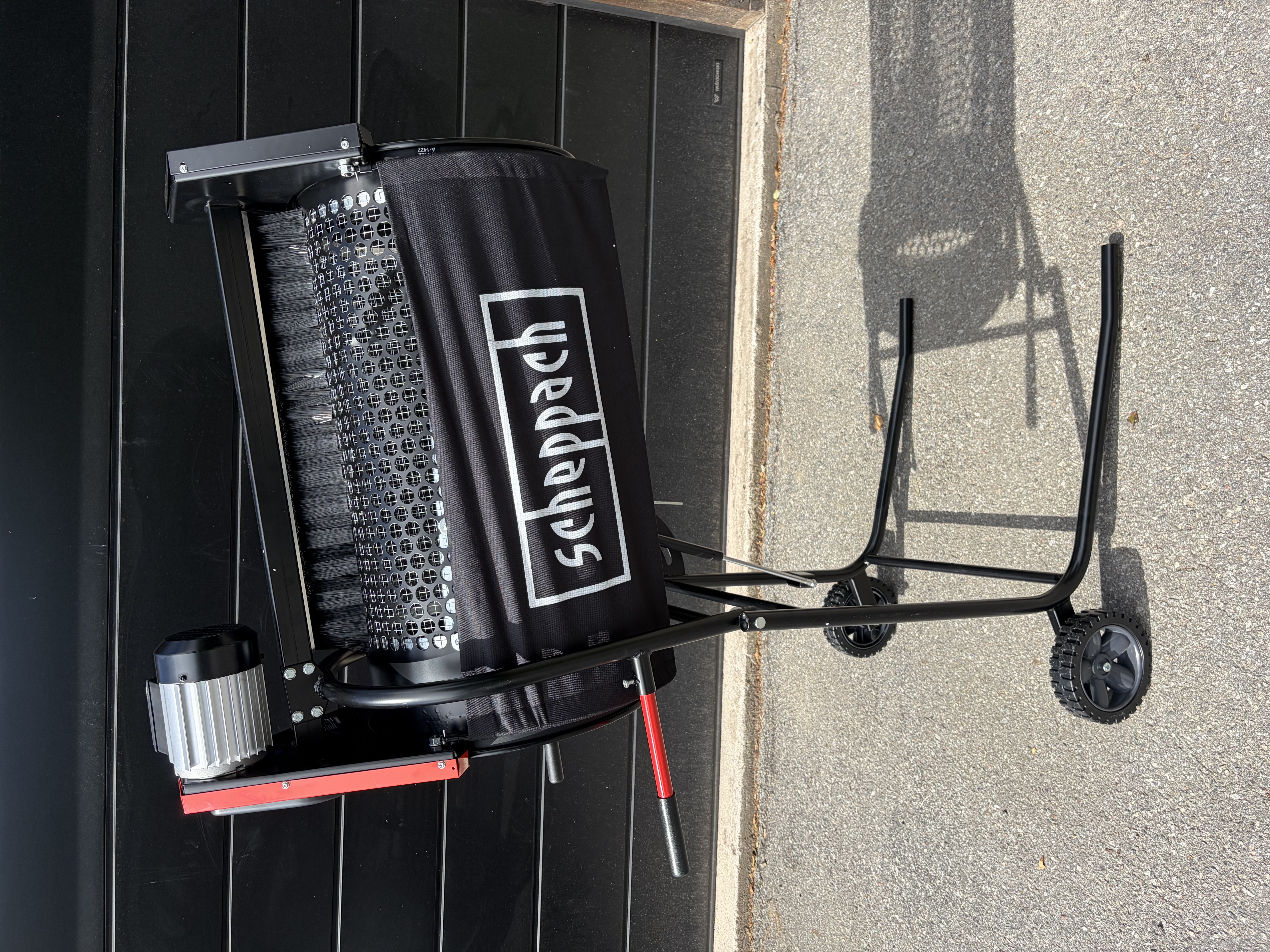 Elektriskt jordsåll scheppach rs350
