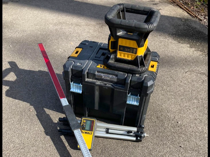 Rotationslaser robust och lättanvänd