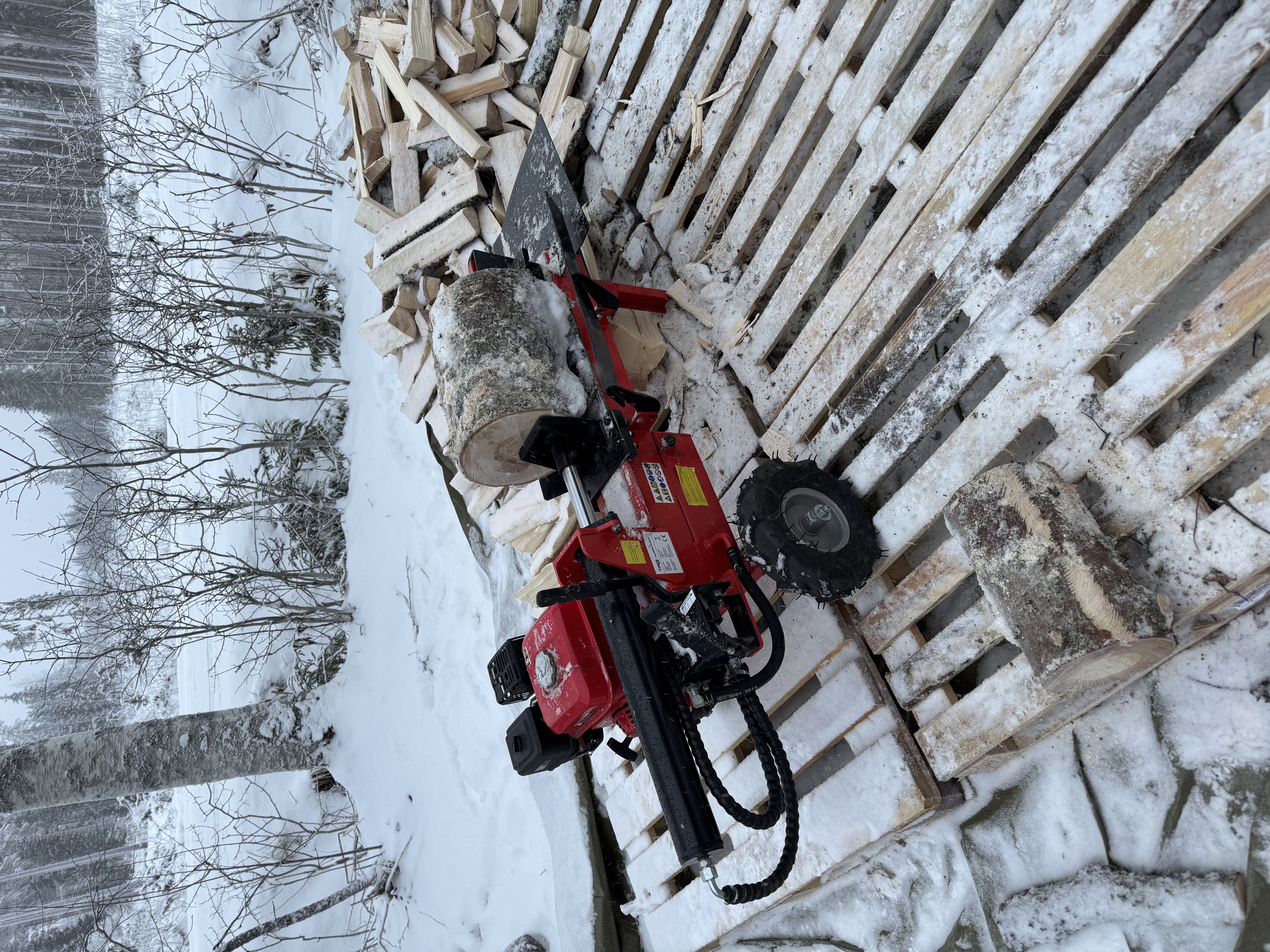 10tn polttomoottori klapikone