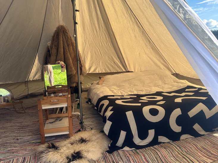 Tipi tält 5m diameter