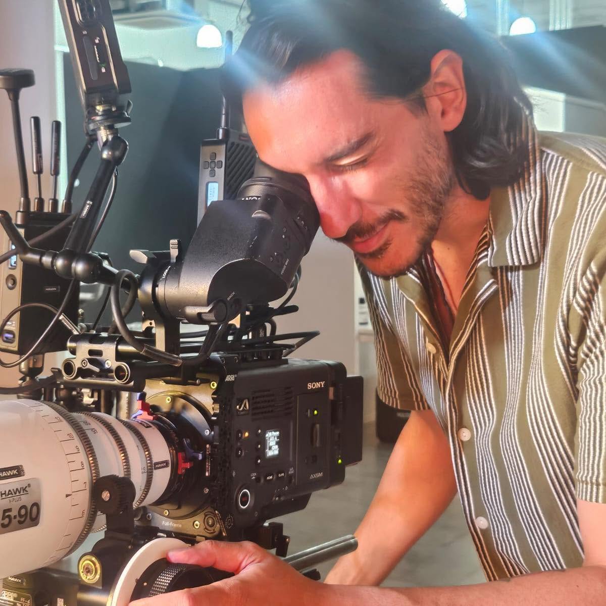 Dop / cinematographer with red komodo x camera package