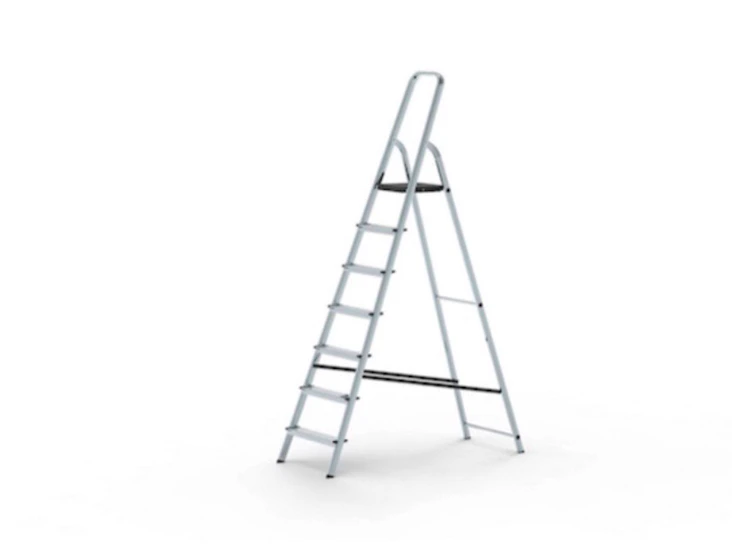 Hushållstrappstege 7-steg werner