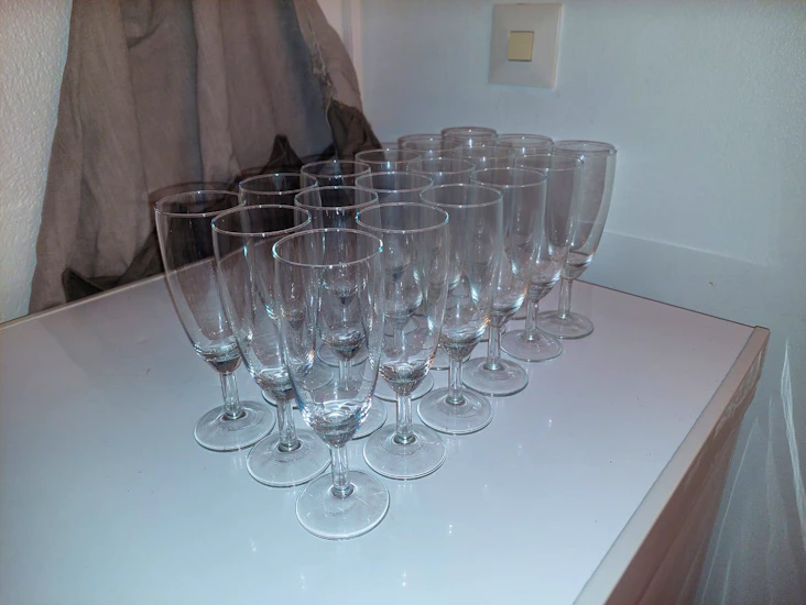 Kuohuviinilasit 18kpl