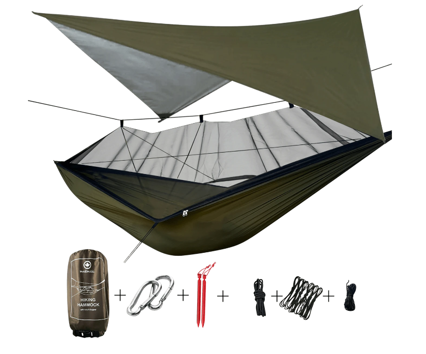 Hengekøye (mackenzie hiking hammock)