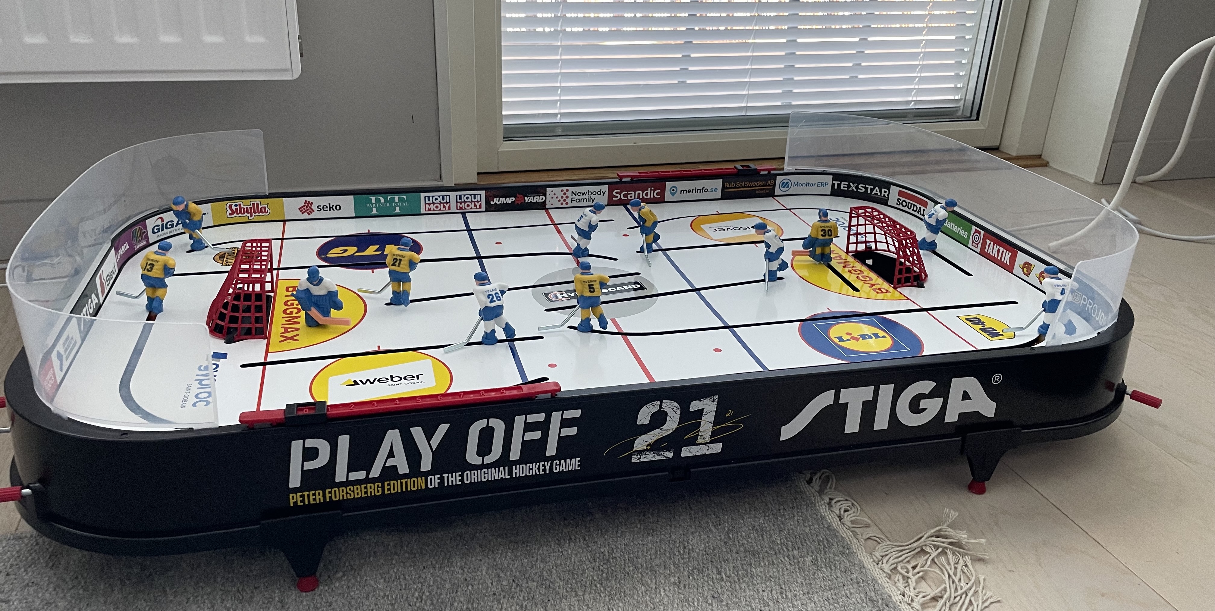 Ishockeyspel stiga