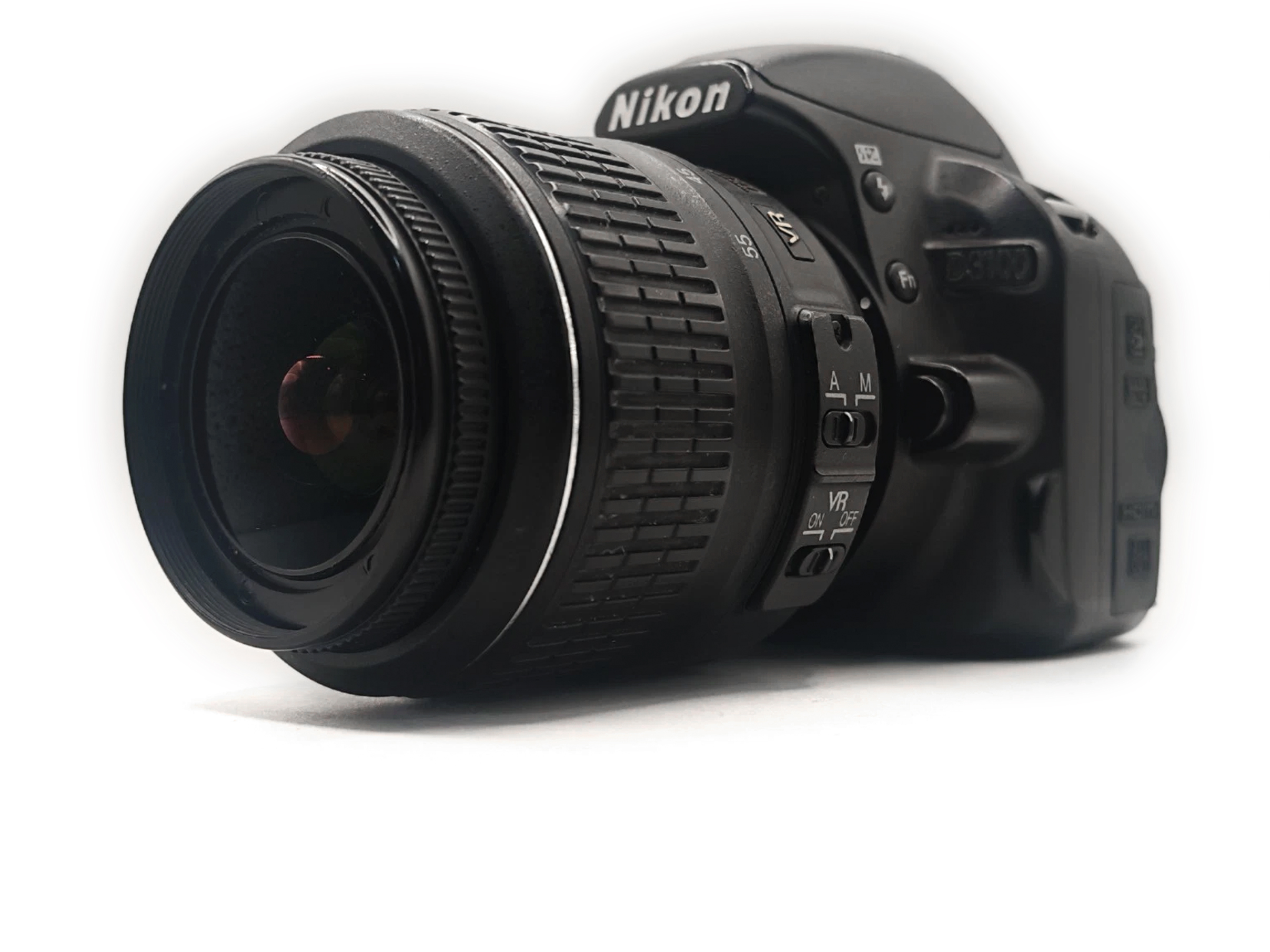 Nikon d3100 dslr 18-55mm vr lens