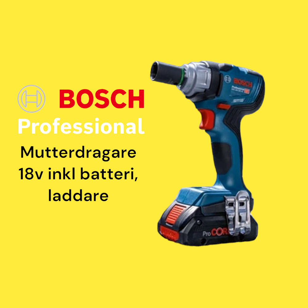 Mutterdragare 18v bosch pro