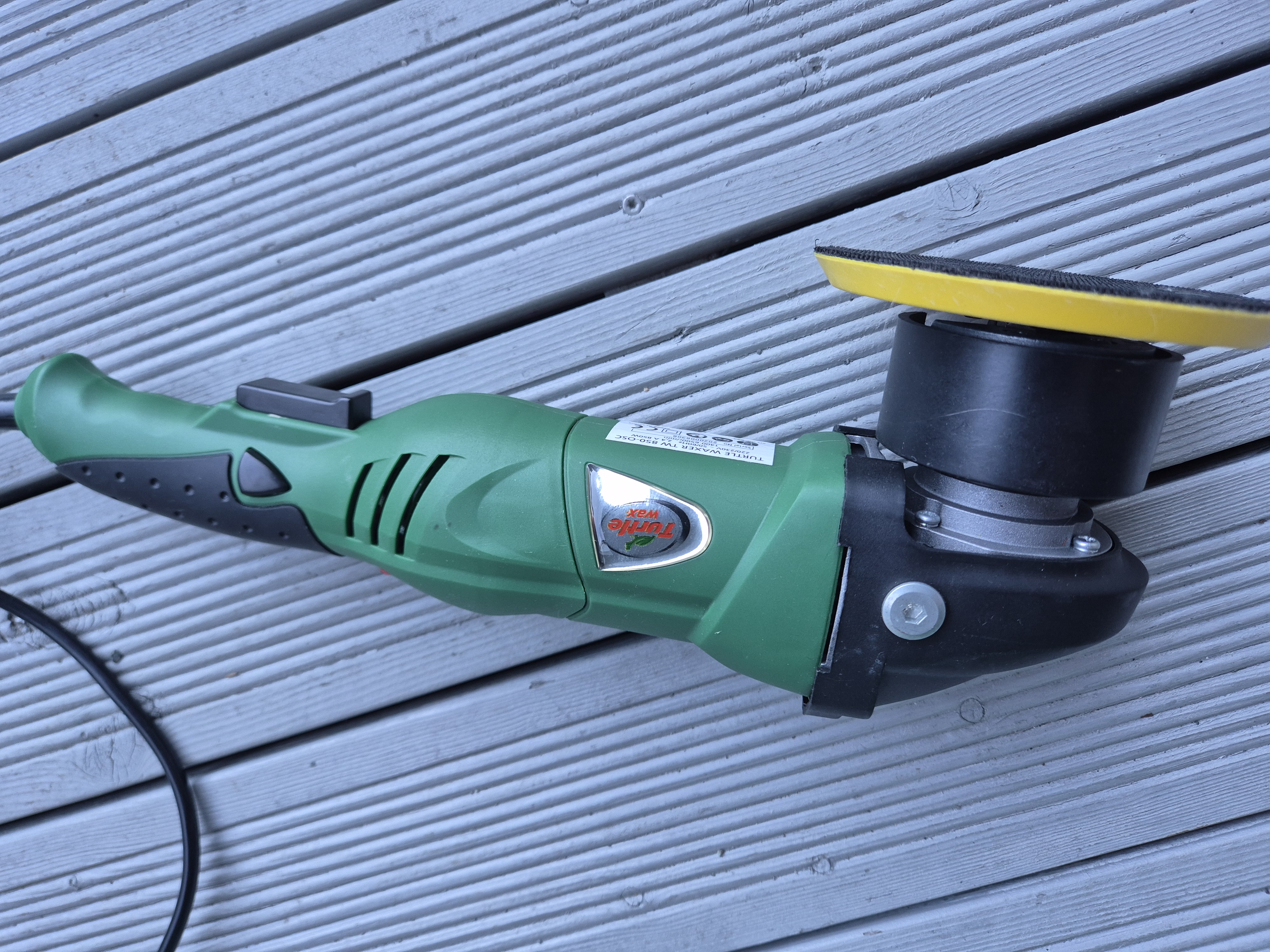 Turtle wax 850w oscillerende poleringsmaskin (da) – nybegynnervennlig!