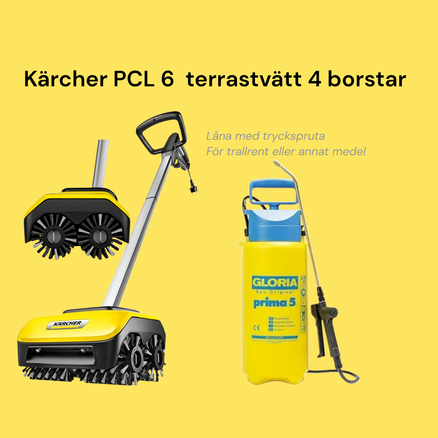 Kärcher terasstvätt pcl 6 
