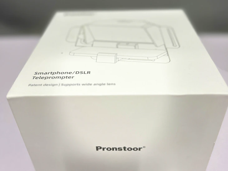 Pronstoor teleprompter kit: a portable inscriber for mobile phones, designed for video recording with remote control compatibility for both phones and dslr cameras (includes mini teleprompter and mini tripod)