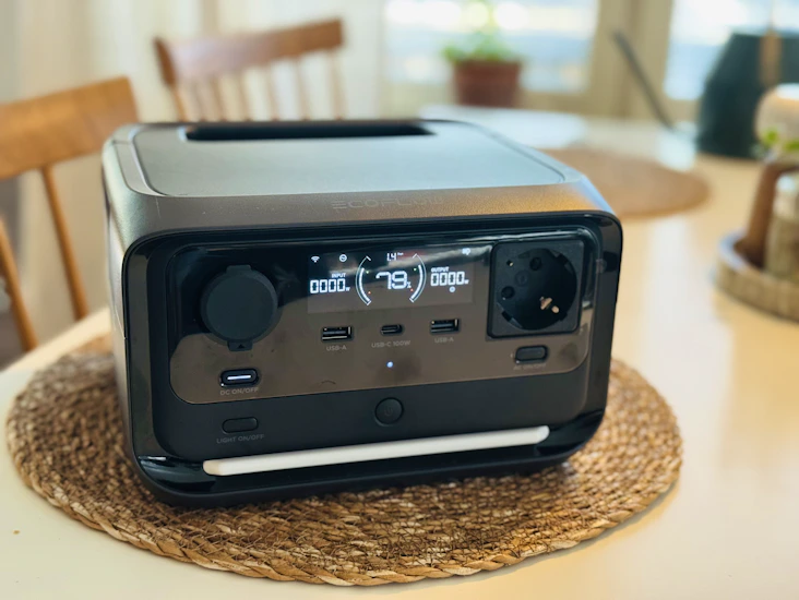Ecoflow river 3 plus – portabel kraftstation