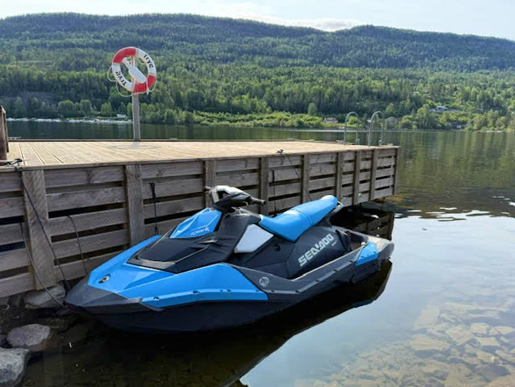 Seadoo spark 3up vannscooter, inkl henger