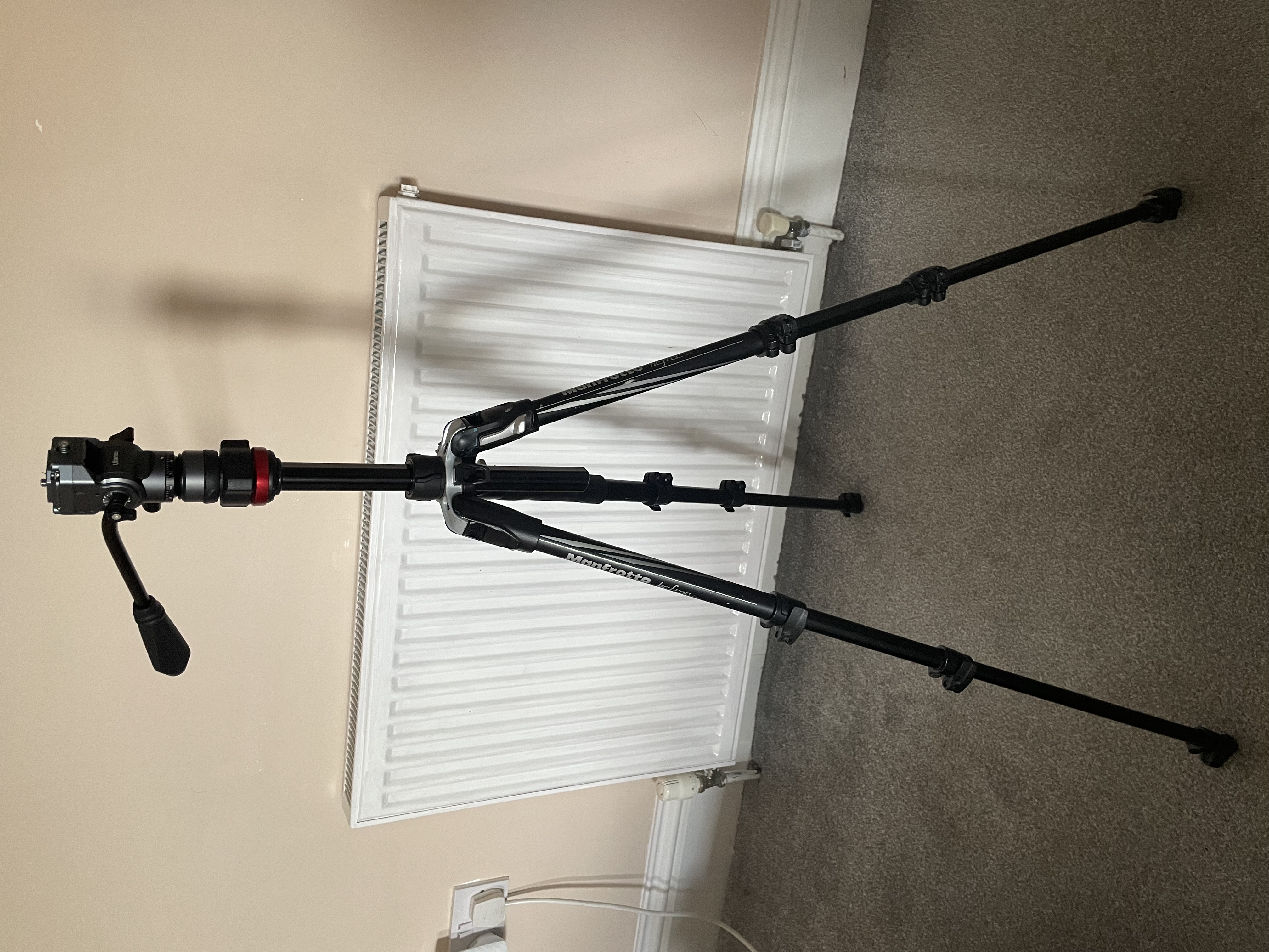 Manfrotto befree tripod with ulanzo fluid head 