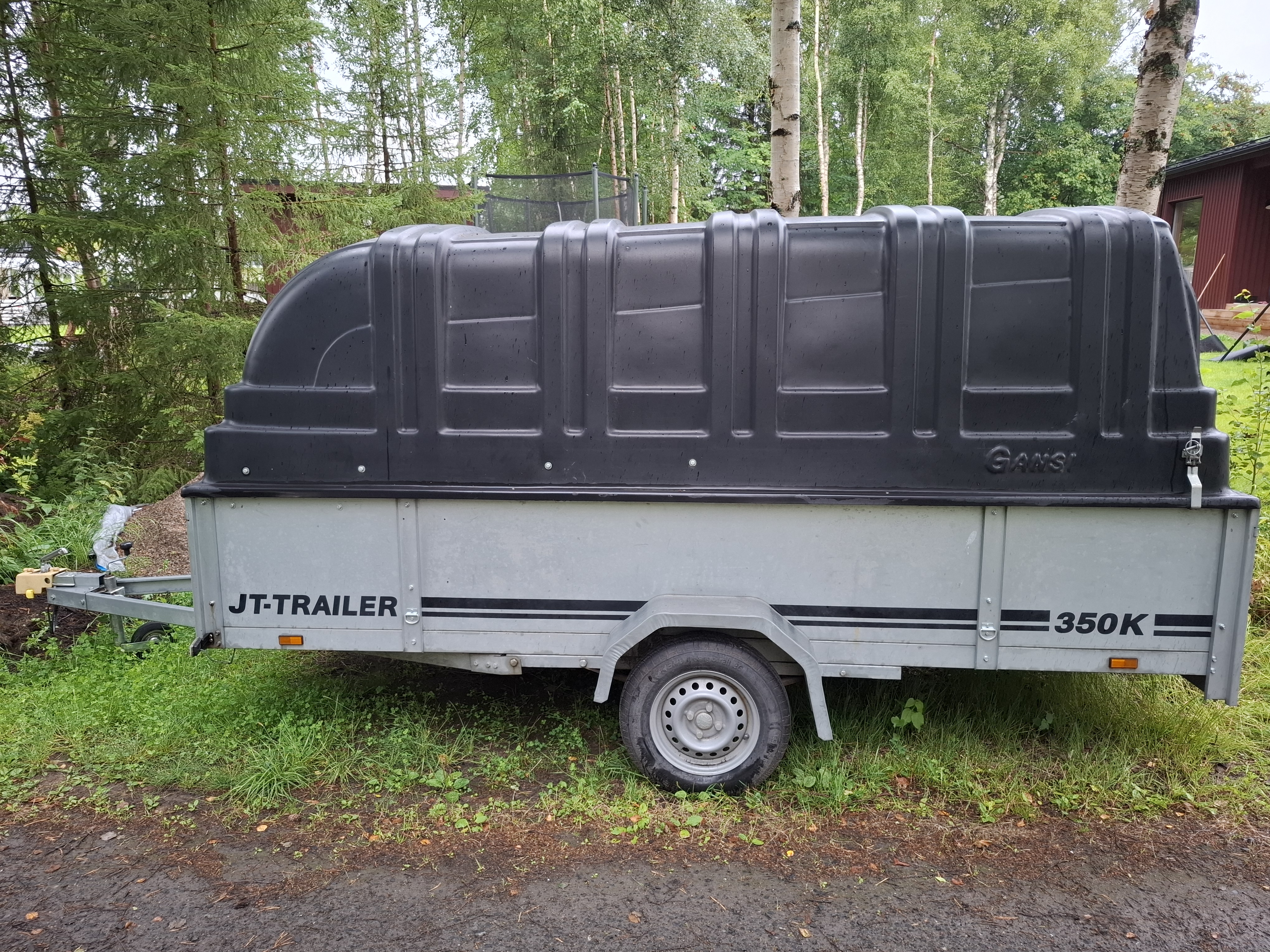 Kuomukärry jt-trailer 350k