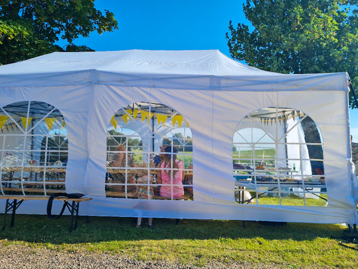 Snabbtält 4x8m (proffstält)