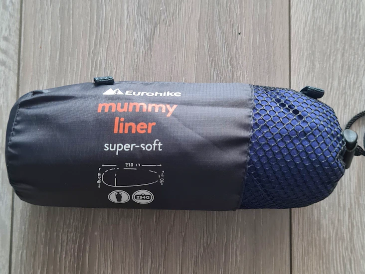 Eurohike mummy bag liner