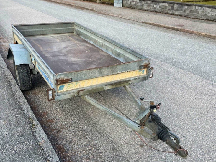 Öppen släpkärra 750kg