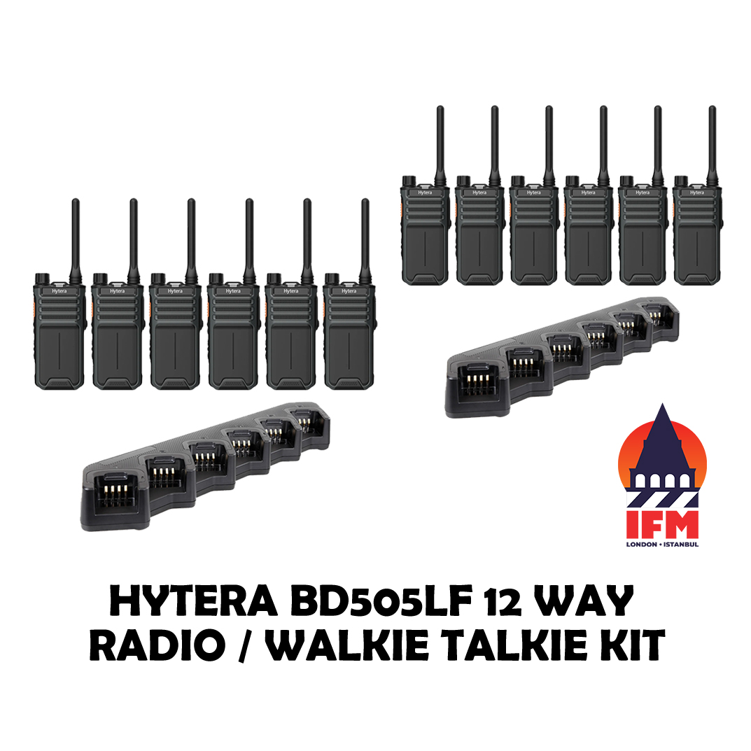 Hytera radio/ walkie talkie 12  way package