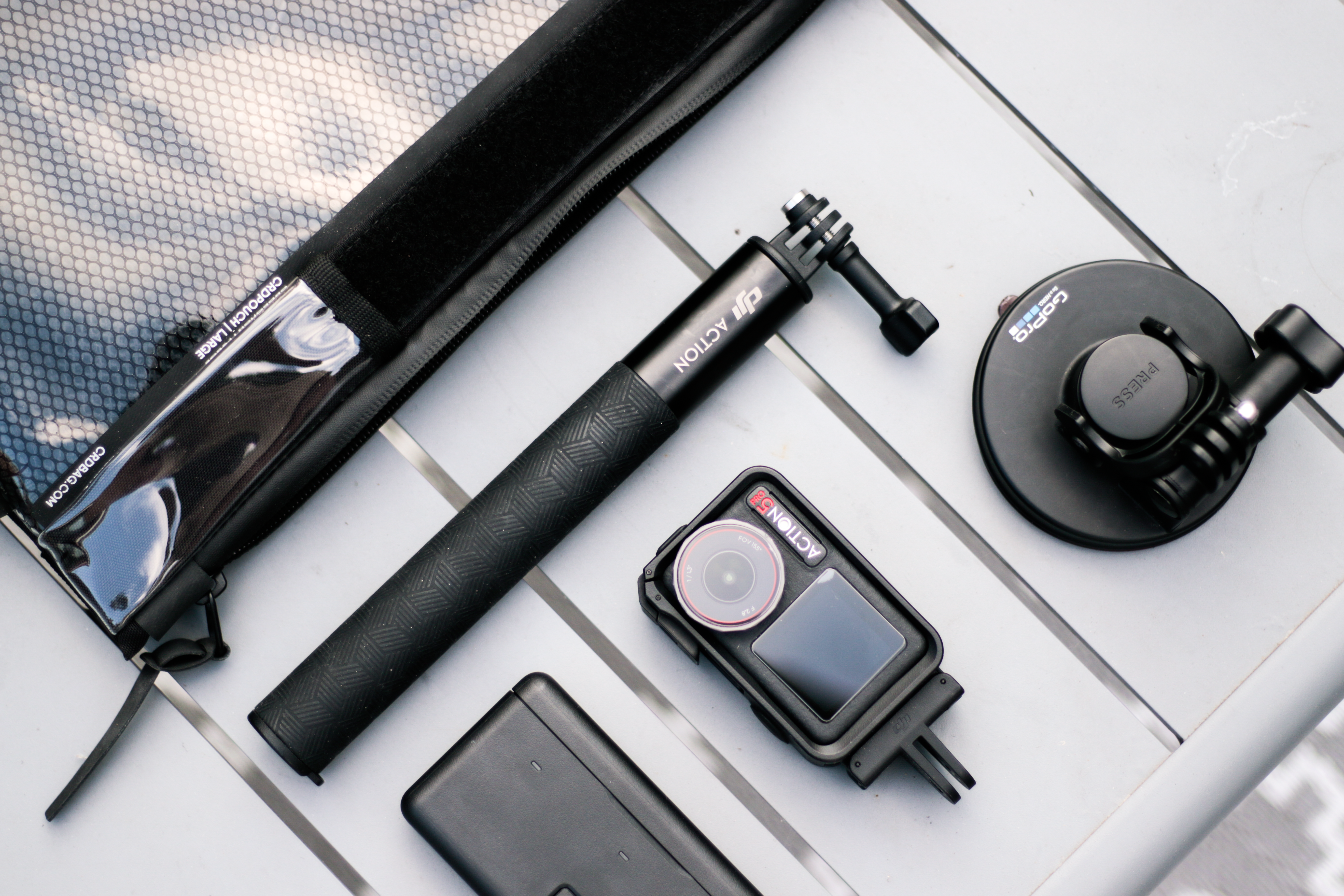 Dji drone & action camera package 