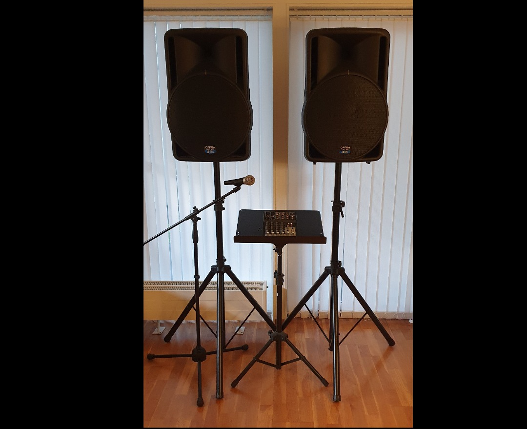 Högtalare och ljus till din fest!