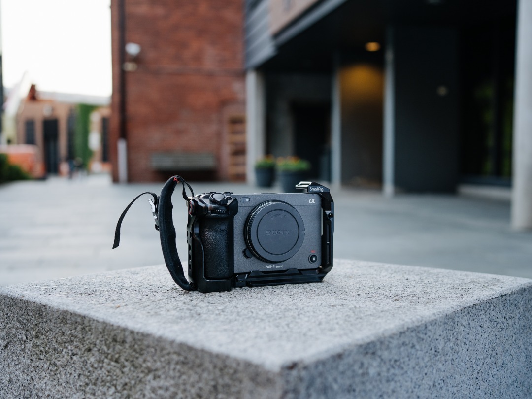 Sony fx3 med cage & xlr topphåndtak