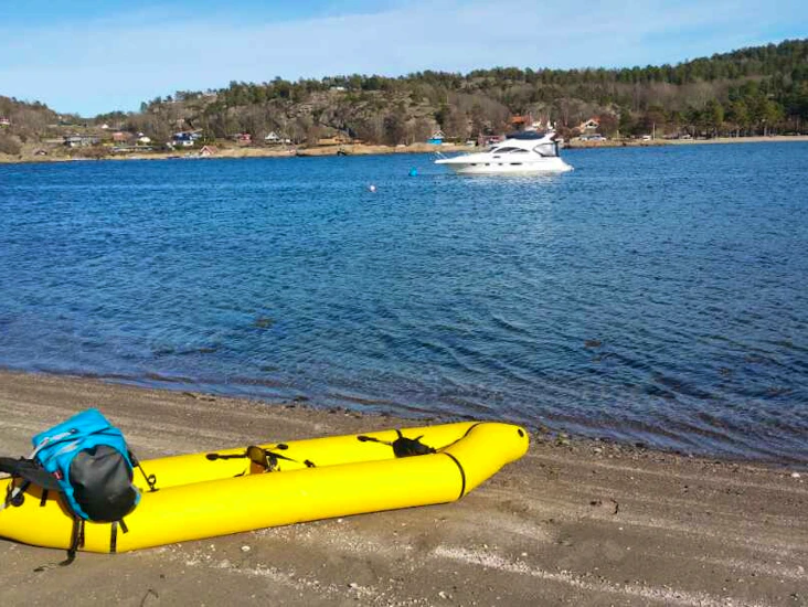 Dobbelpackraft til to personer