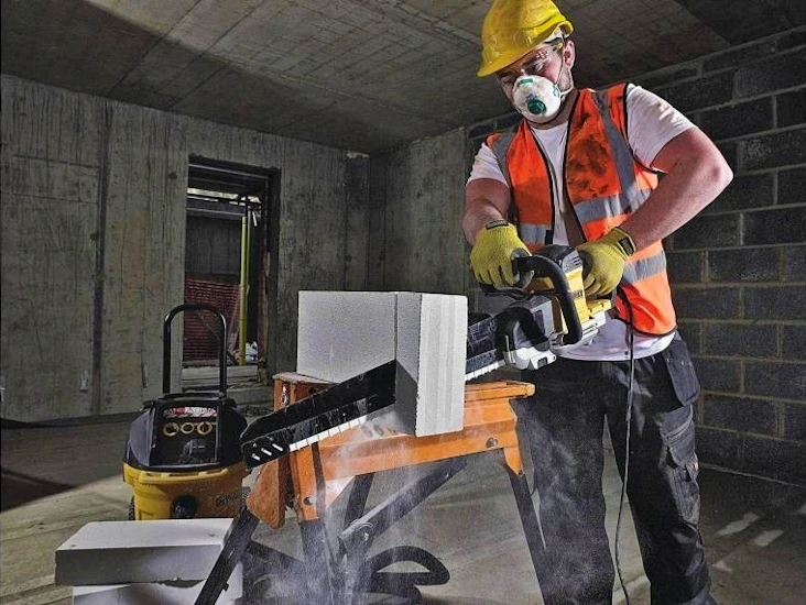 Dewalt alligatorsåg för lättbetong, isolerblock etc