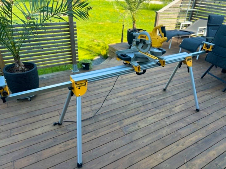 Kap- & gersåg med stativ