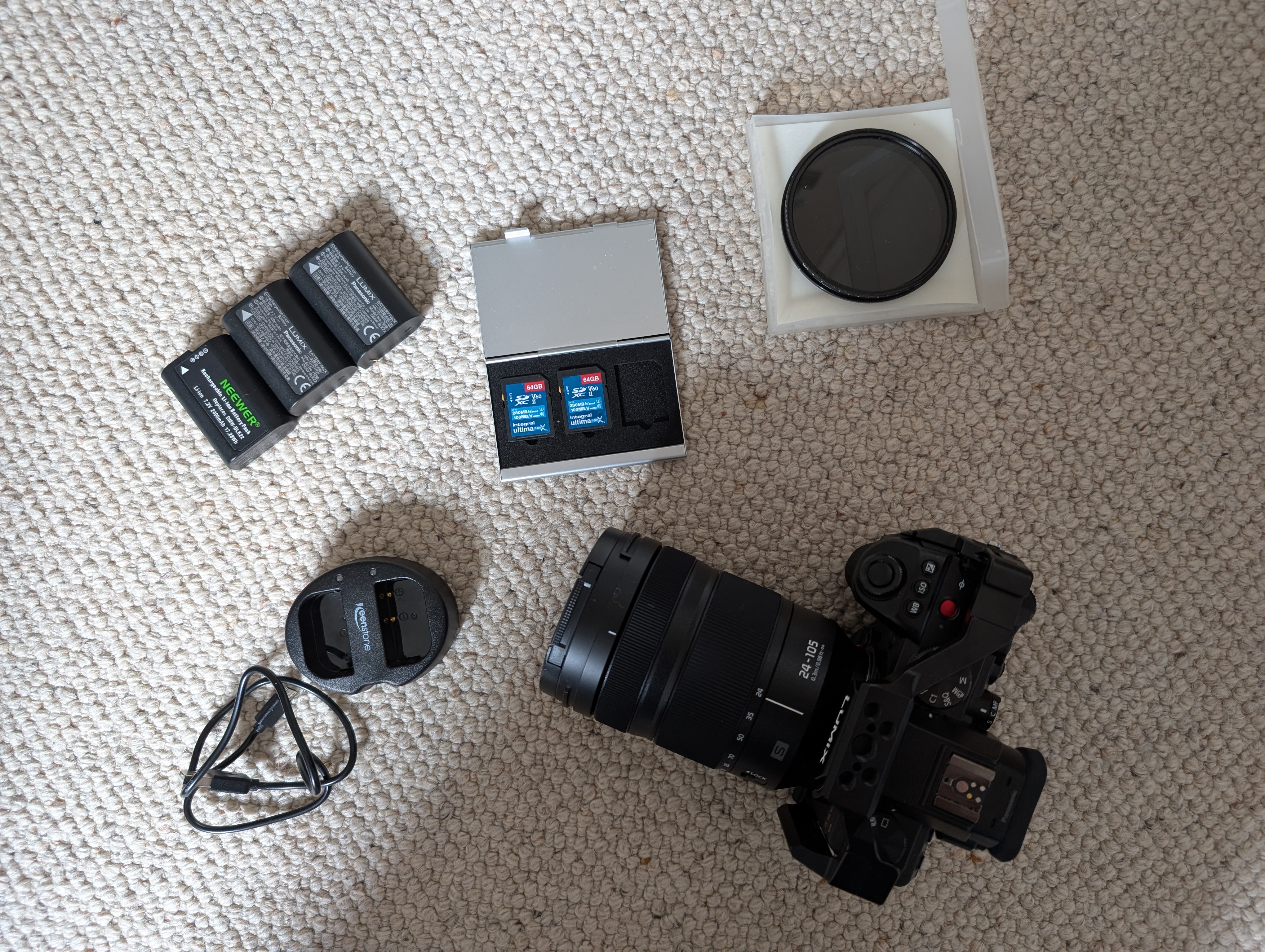 Panasonic lumix s5ii - documentary filmmaking kit, with sound gear