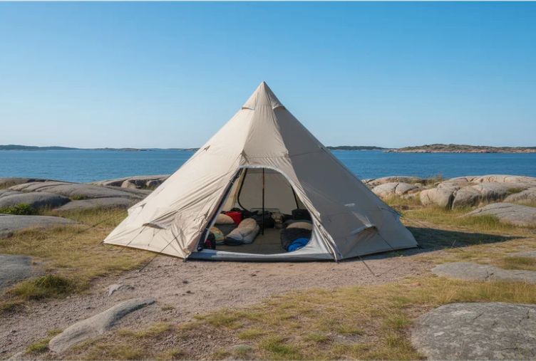 Tipitält ø595 x 300 cm | 8–12 personer | enkelt att montera