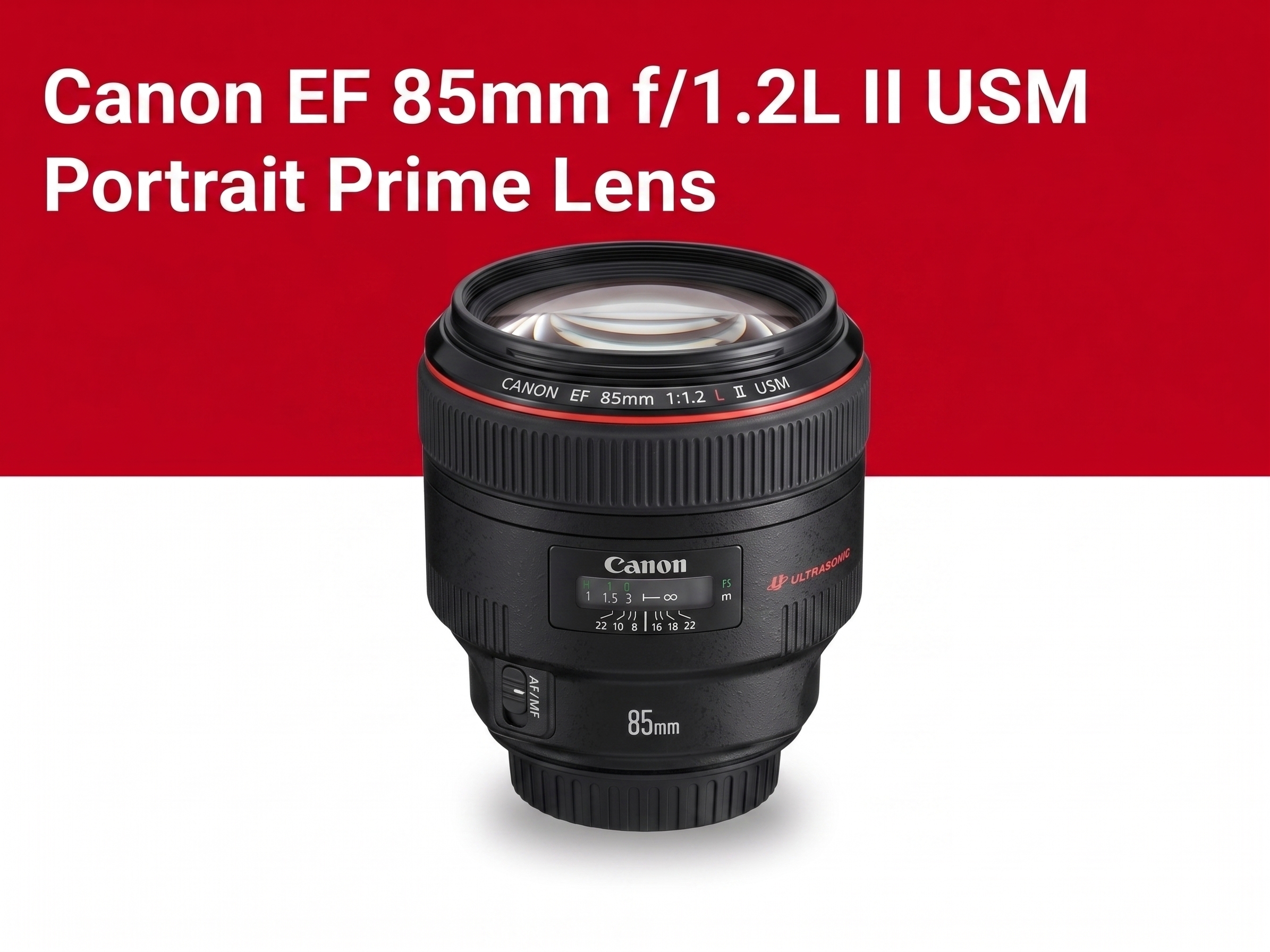 Canon ef 85mm f/1.2l ii usm 